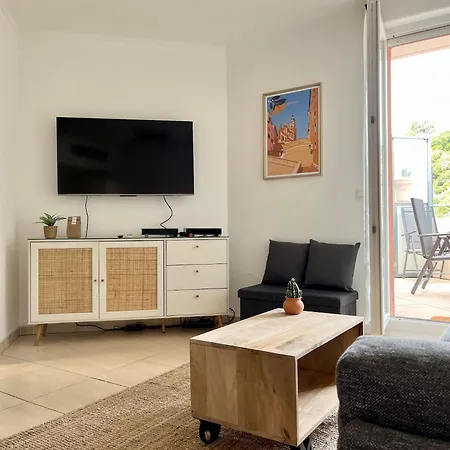 Apartman 'la Melanie' Neuf, Equipe, Terrasse, Centre Menton