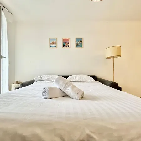 Appartement 'la Melanie' Neuf, Equipe, Terrasse, Centre Menton