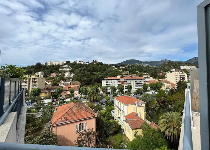 Apartment 'la Melanie' Neuf, Equipe, Terrasse, Centre Menton